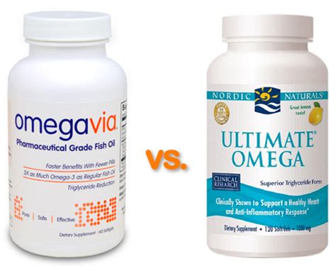 omegavia vs nordic naturals.